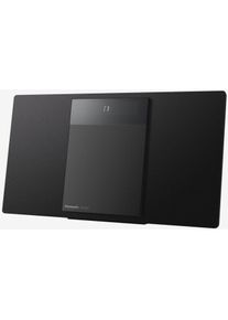 Panasonic Chaine tout en un 40W, NoireChaine tout en un vertical, Ra (Bluetooth, CD Player, 2x 20 W), Stereoanlage, Schwarz