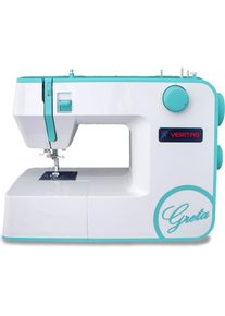 Veritas Greta, N&auml;hmaschine, Weiss, Blau