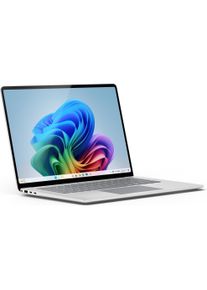 Microsoft Surface Laptop &ndash; Copilot+ PC &ndash; 7. Edition (15", 512 GB, 16 GB, DE, Snapdragon X Elite X1E-80-100), Notebook, Silber