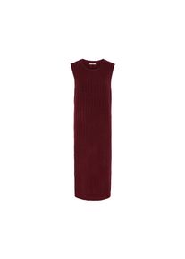 Tchibo - Geripptes Strickkleid - Damen - Gr. M - rot