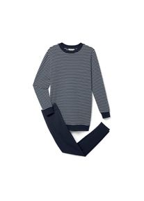 Tchibo - Leggings-Pyjama - Damen - Gr. XL - dunkelblau/gestreift