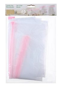 unisex W&auml;schenetze in wei&szlig; ,Gr&ouml;&szlig;e 0, WITT, 100% Polyester