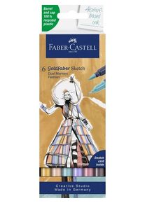 Faber-Castell Sketch Marker Gofa 6er Etui Fashion