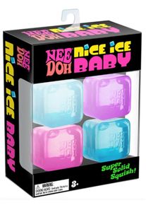 NeeDoh Teenie Nice Ice Baby 4 -Pack