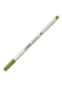 Stabilo Pen 68 Brush - Felt-tip pen - Mud Green (37)