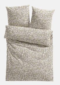 bonprix Lenjerie de pat din linou, bej, 1x 80/80 cm, 1x 135/200 cm