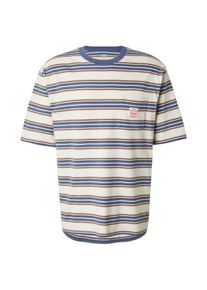 Levi's Levi's M&aelig;nd Bluser & t-shirts 'Workwear Tee' navy / safir / cappuccino / hvid St&oslash;rrelse S