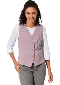Damen Anzugweste in Interlock-Qualit&auml;t mauve Gr&ouml;&szlig;e 48