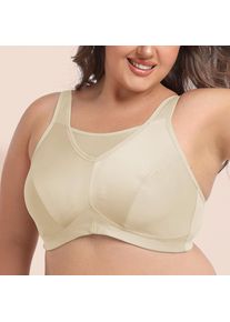 High Impact Plus Size Sports Bra for Large Bust B-G Cup Full Coverage Minimizer Supportive Workout Bra Women Yoga Gym Fitness