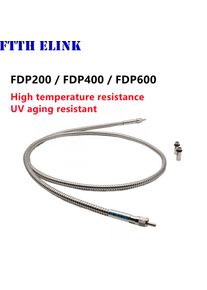 Fiber Optic Spectrometer FDP600 UV Aging Resistance High Temperature Resistance Deep UV Lamp 190-1200