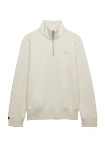 Superdry & Co, M&aelig;nd, Sweatshirt 'Essential', Offwhite, St&oslash;rrelse S