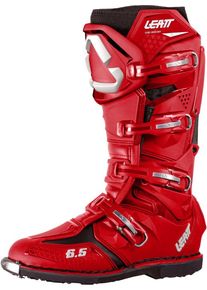 Leatt 6.5, bottes , couleur: Rouge/Noir , taille: 42 EU