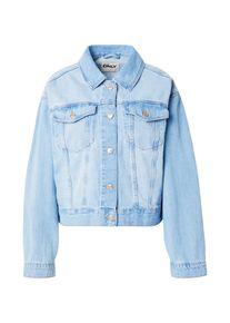 Only, Damer, Overgangsjakke 'ONLROBYN', Blue Denim, St&oslash;rrelse XXL