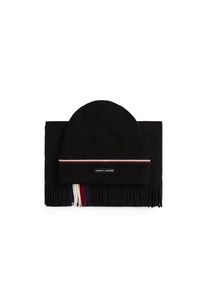 Tommy Hilfiger Beanie &raquo;TH RWB BEANIE & SCARF&laquo; in Geschenkbox, aus Wollmix