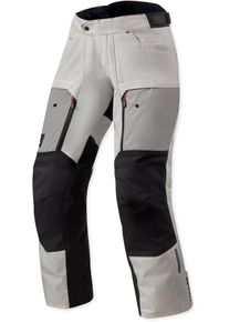 Revit Outback 5 H2O, pantalon textile imperm&eacute;able pour femmes , couleur: Argent/Noir , taille: 38