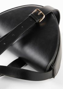 bonprix Női V&aacute;llt&aacute;ska aszimmetrikus fazonban, fekete, onesize