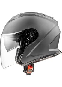 Premier Dokker, hełm odrzutowy , kolor: Matowy-Ciemnoszary , rozmiar: L