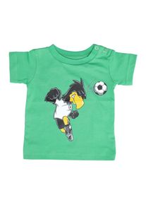 Dfb Koszulka funkcyjna dla chłopc&oacute;w ż&oacute;łty / jasnozielony / czarny / biały Rozmiar 74