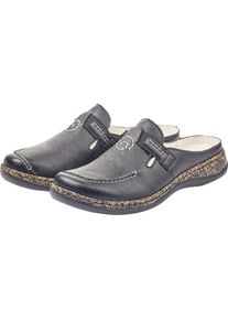 Rieker Damer Clog, l&auml;stvidd F svart Gr&ouml;&szlig;e 39