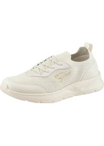 Kangaroos Dames Instapper van mesh en imitatieleer wit Maat 42