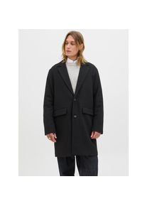 Jack & Jones Jack & Jones, Damen, Langmantel &raquo;JJEHARRIS COAT SN&laquo;, Black, S, Black, Mantel von Jack & Jones