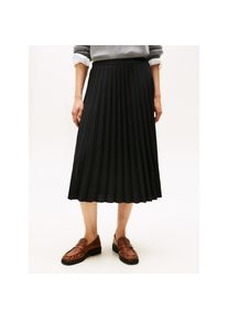 Tommy Hilfiger, Damen, Plisseerock &raquo;FLUID PLEATED PULL ON MIDI SKIRT&laquo;, Black, 40, Black, Plisseerock von Tommy Hilfiger Womanswear