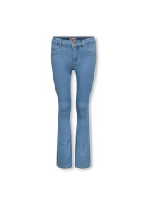 KIDS Only, Damen, Bootcut-Jeans &raquo;KOGRAIN REG FLARED DNM PIM573 NOOS&laquo;, Light Blue Denim, 134 - N-Gr, Jeans von KIDS Only f&uuml;r M&auml;dchen