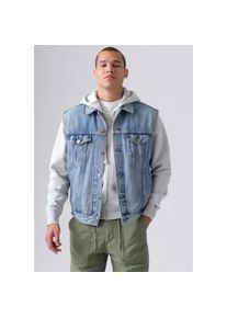 Levi's Levi's , Herren, Jeansweste &raquo;RELAXED TRUCKER VEST MED INDIGO - WORN IN&laquo;, NIGHT OWL VEST, XL, NIGHT OWL VEST, Weste RELAXED TRUCKER VEST MED INDIGO - 