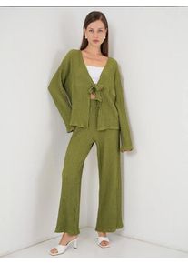 Bigdart Pantalons de tailleur Femme vert taille XL