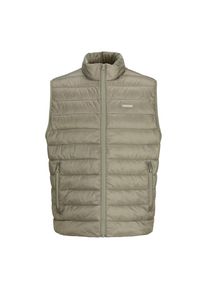 Jack & Jones Jack & Jones, Herren, Steppweste &raquo;JJLOUIS LIGHT BODYWARMER COLLAR&laquo;, Vetiver, XXL, Vetiver, Praktische Weste von Jack & Jones
