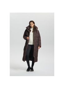Luhta, Damen, Steppmantel &raquo;HEINIS&laquo; wasserabweisend, winddicht, atmungsaktiv, sportlicher Stil, DARK BROWN, 36, DARK BROWN, Steppmantel f&uuml;r angenehmen 