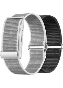Nilox Activity-Armband NXSWONAIRSL (Silikon), Uhrenarmband, Silber