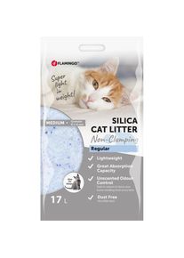 Flamingo Silica catlitter 17l 7,5 kg (17 l), Katzenstreu