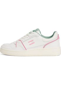 Tommy Hilfiger, Damen, Sneakers, Tjw Retro Basket Sneaker, Pink, Weiss, (42)
