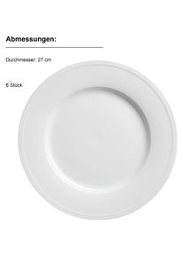 M&auml;ser M&auml;ser Arlona, Teller, Weiss