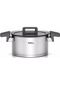 Woll Concept, Pfanne + Kochtopf, Silber