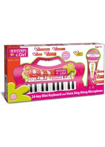 Bontempi 24-Tasten-Tastatur mit Mikrofon
