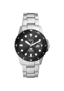 Fossil, Armbanduhr, Blue, Silber, (Analoguhr, 42 mm)