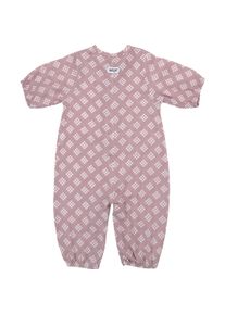 Lodger, M&auml;dchen, Strampler, Strampler Tribe Muslin, Weiss, Rosa, (74)