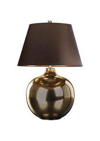 Elstead Lighting, Tischlampe, Ottoman Tischleuchte E27 Bronze Braun, Made in UK (E27)