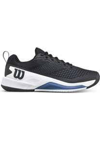 Wilson, Herren, Tennisschuhe, Rush Pro 4.5 (44 2/3), Blau, Weiss, Schwarz