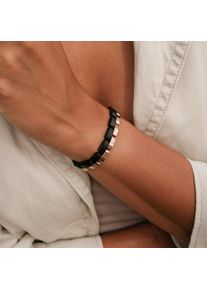 Women's Bracelet Duet, Rosegold and Maple Wood, Gift Ideas by Holzkern