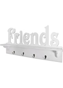 HAKU M&ouml;bel, Kleiderhaken + Wandgarderobe, Wandgarderobe