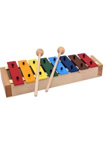 Voggenreiter Mein erstes Glockenspiel (Musikinstrument mit speziellem Resonanzboden, 8 hochwertige K