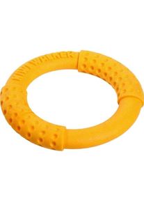 KIWI WALKER Hunde-Spielzeug Ring Orange, M, &Oslash; 17 cm (Kauspielzeug Hund), Hundespielzeug