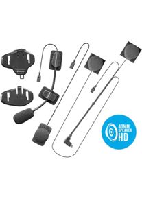 Interphone, Motorradfunk, Intercom moto double, haute fid&eacute;lit&eacute; st&eacute;r&eacute;o 40 mm, GPS, TFT, &eacute;tanche IPX67, autonomie 20 heures (2er Set)