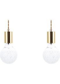 Beliani, Pendelleuchte, Anza (G9)