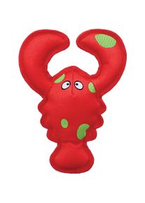 Kong Hundespielzeug Belly Flops Lobster rot (28cm), Hundespielzeug