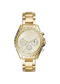 Fossil, Armbanduhr, Modern Courier Chronograph BQ3378, Gold, (Analoguhr, Chronograph, 34 mm)