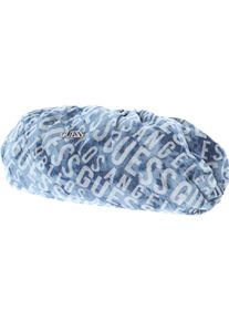 Guess, Damen, Handtasche, Central City, Polyester, Textile Bag, Clutch Denim, Blue, For Women, Blau